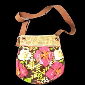 Fossil Floral Crossbody Bag